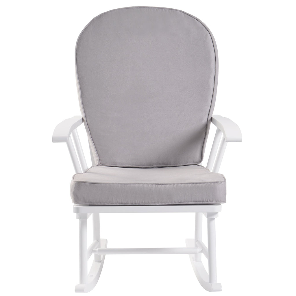 Hart Nursing Rocking Chair - White/Grey