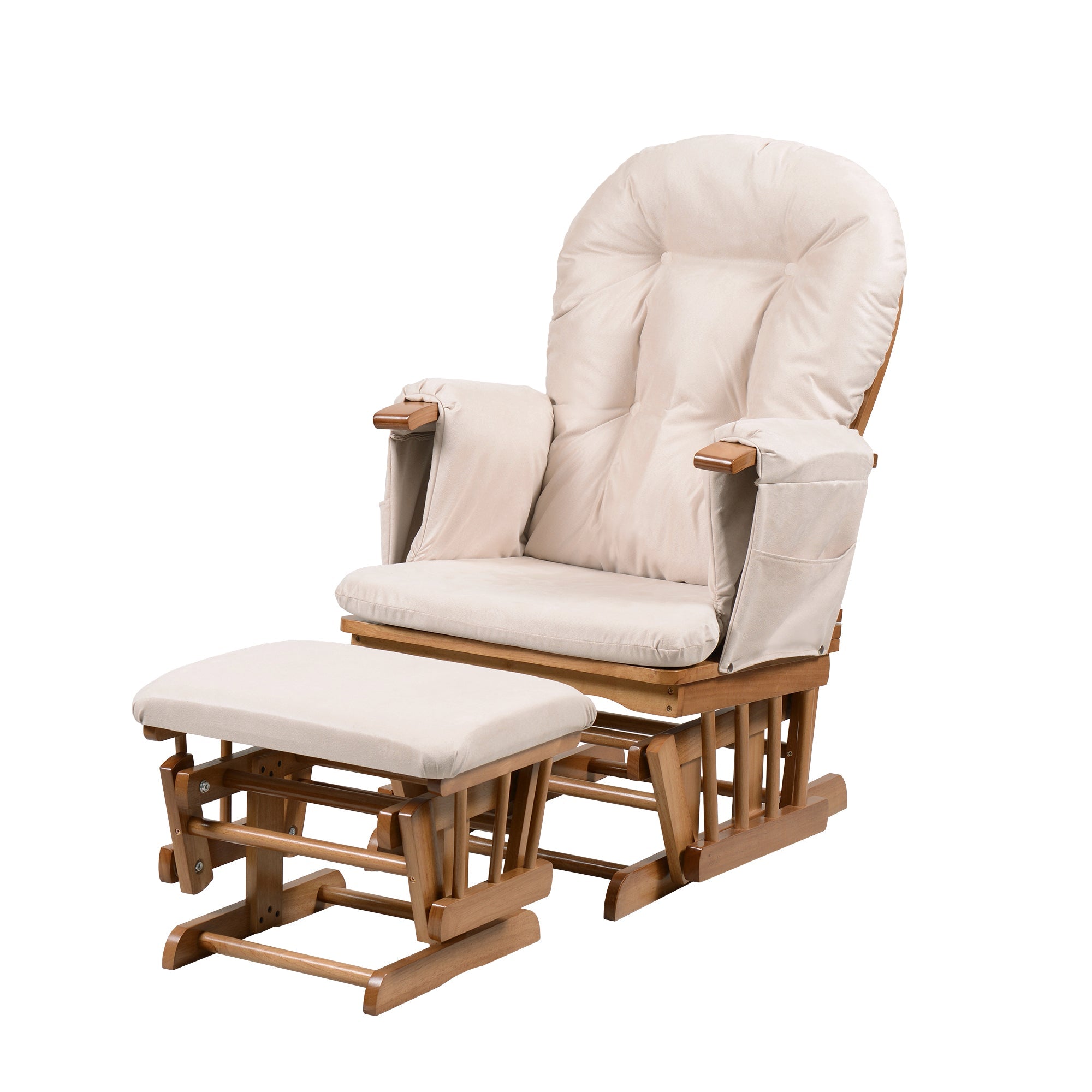 Haywood Reclining Nursing Chair and Footstool