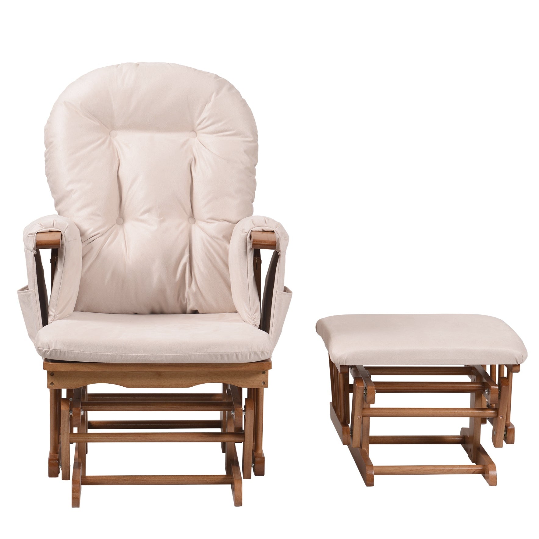Haywood Reclining Nursing Chair and Footstool