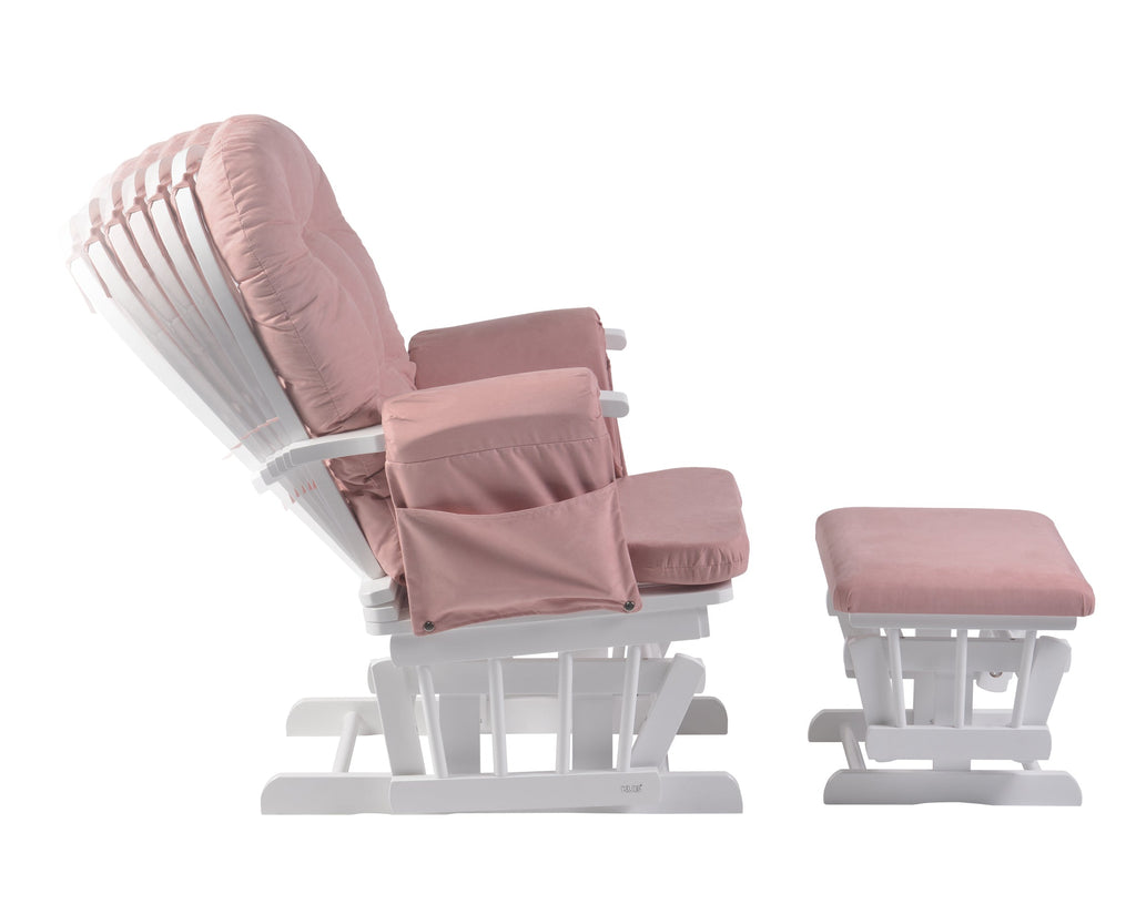 Haywood Reclining Nursing Chair and Footstool