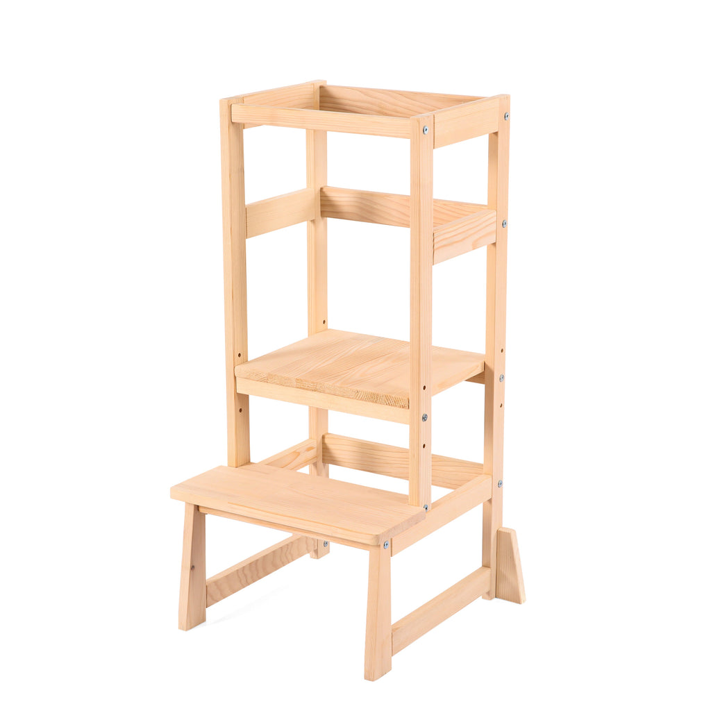Kub Natural Wood Toddler Learning Tower
