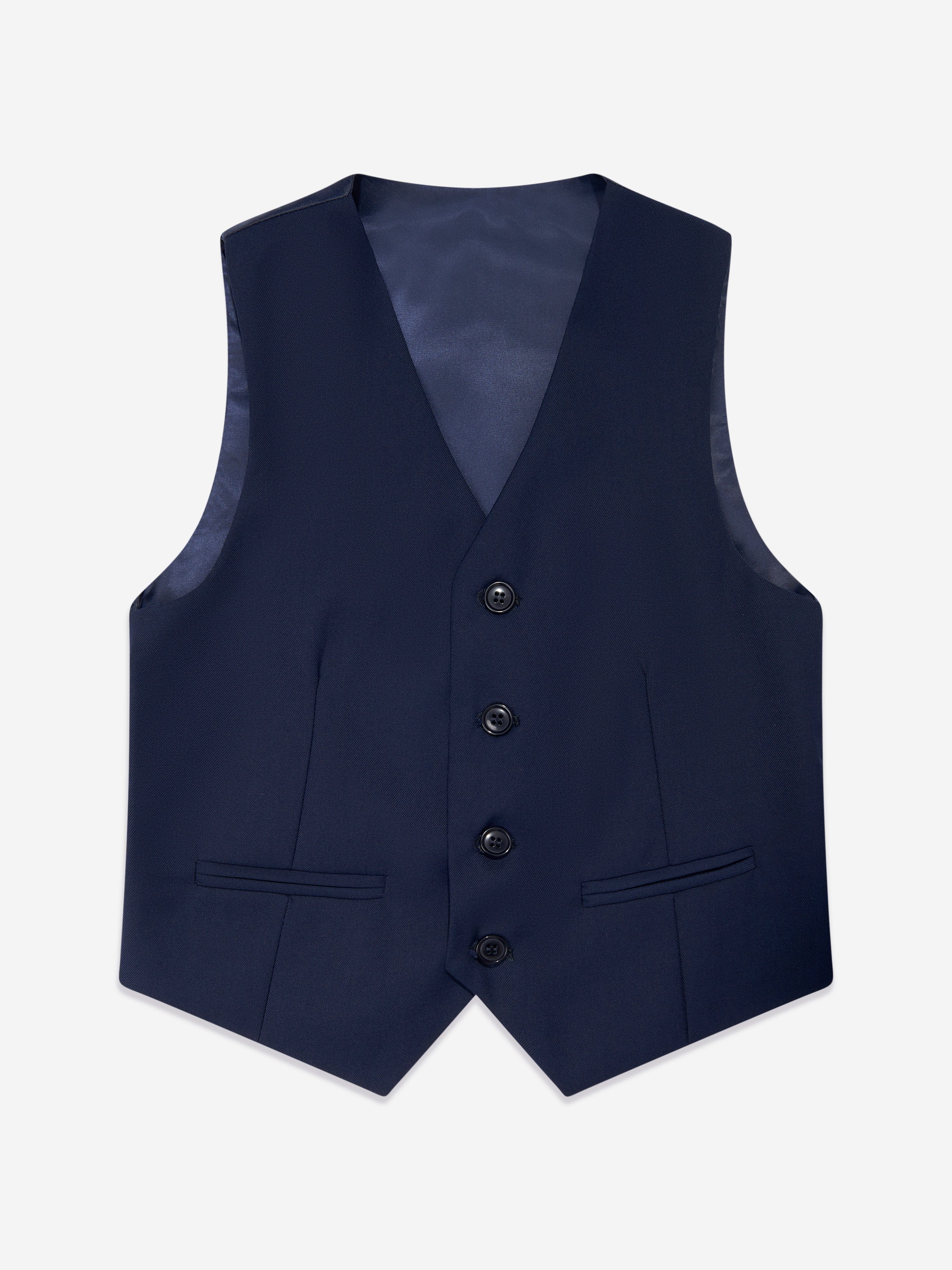 SUITLAB London Boys 7-Piece Navy Suit Set | Viscose Blend Formal Wear
