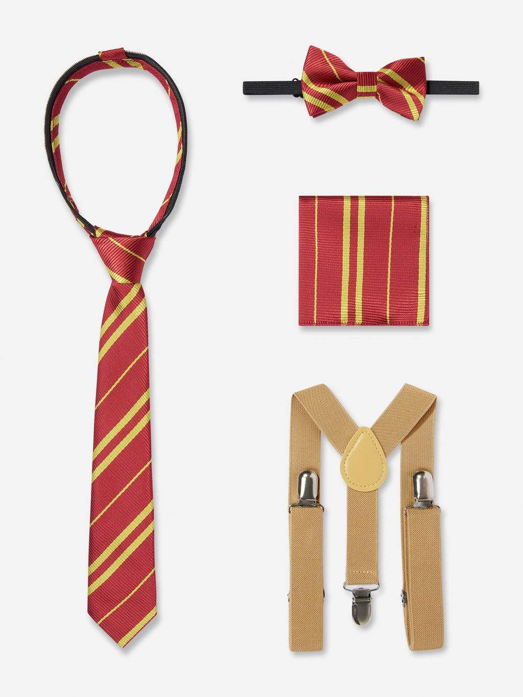 SUITLAB London Boys 7-Piece Formal Suit Set in Beige Viscose
