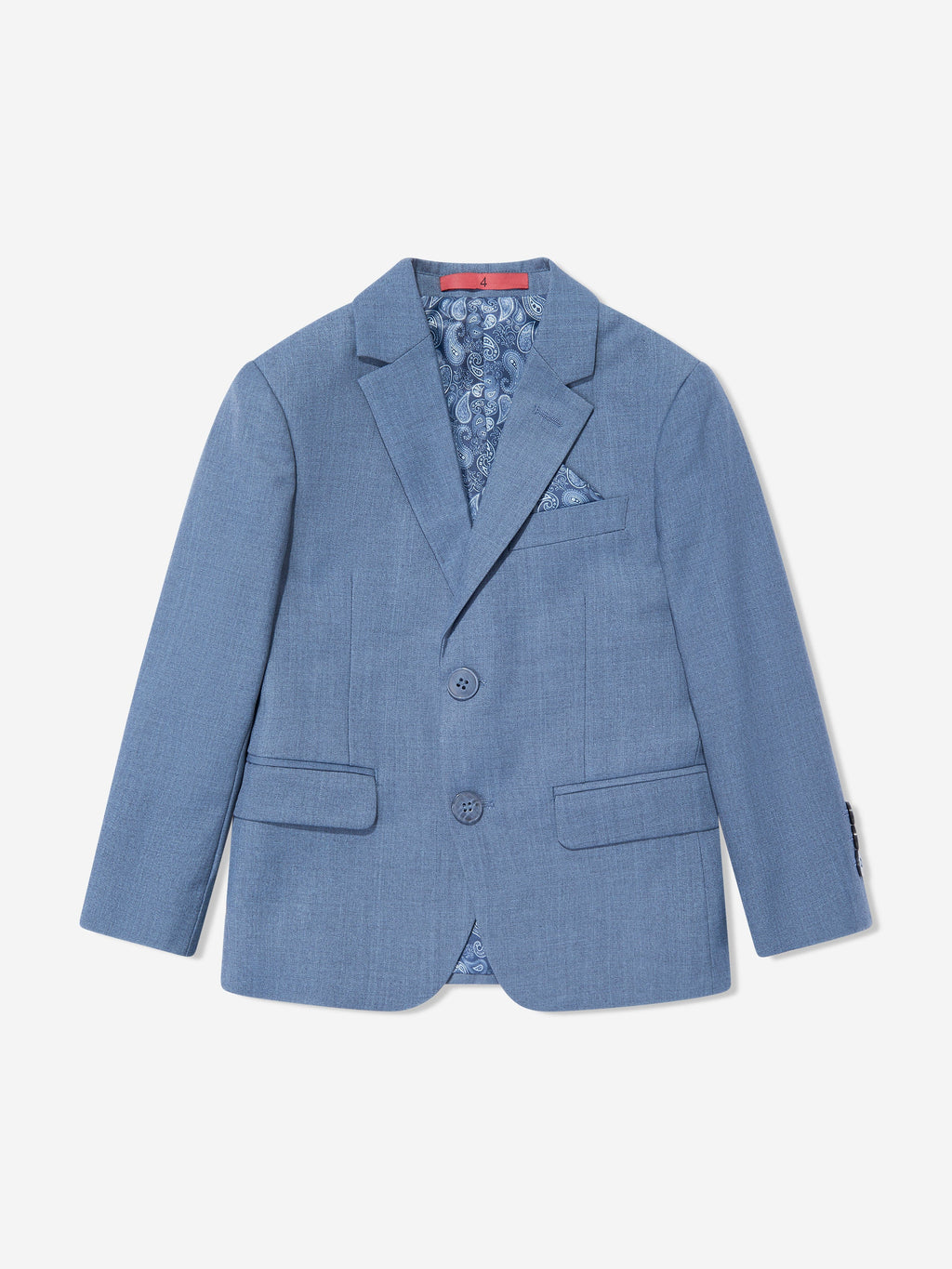 SUITLAB London Boys 7 Piece Suit Set in Blue Grey | Smart Occasion Wear