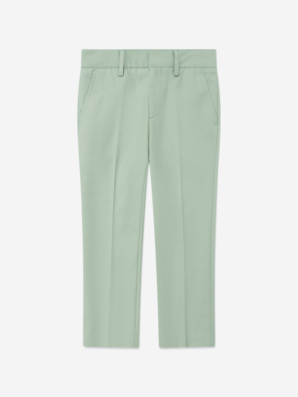 SUITLAB London Boys 7-Piece Suit Set in Avocado Green Viscose