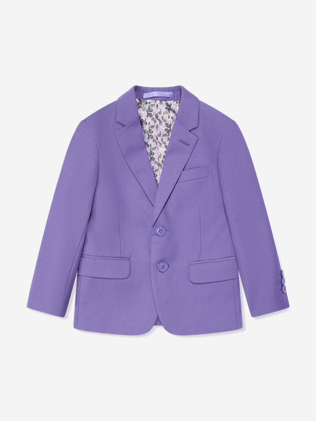 SUITLAB London Boys 7-Piece Lavender Suit Set – Formal Viscose Blend