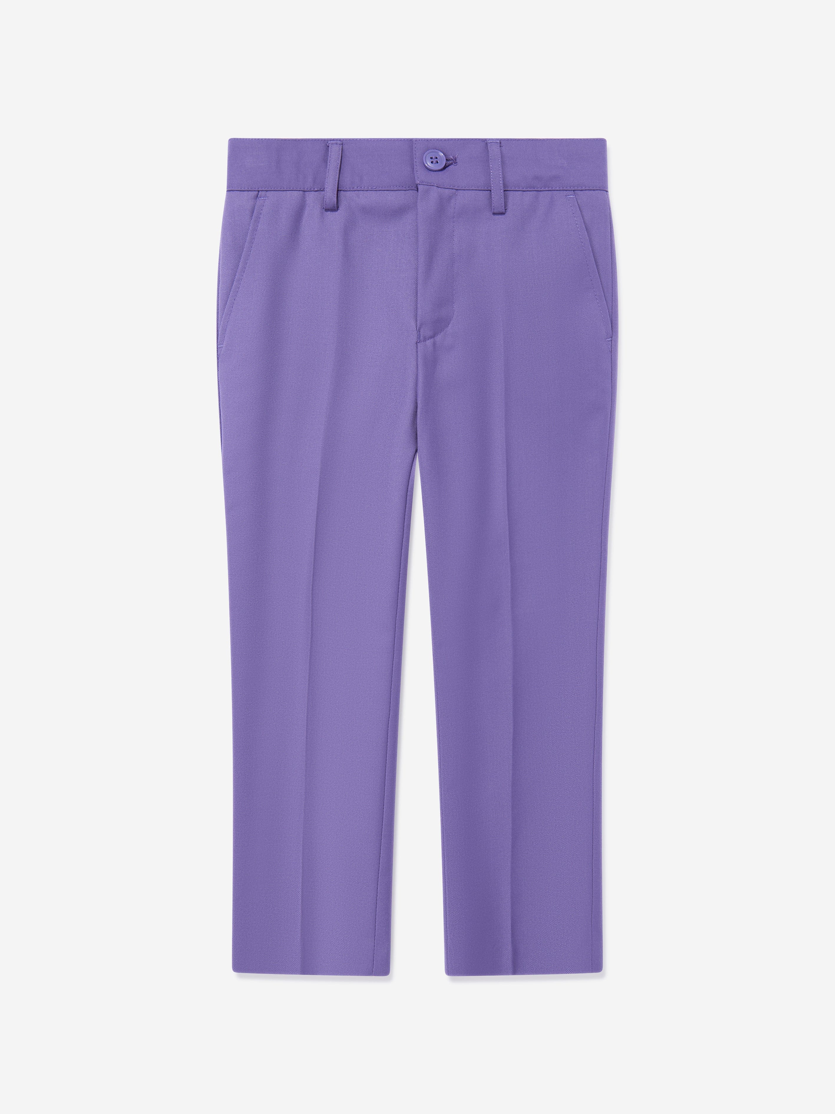 SUITLAB London Boys 7-Piece Lavender Suit Set – Formal Viscose Blend