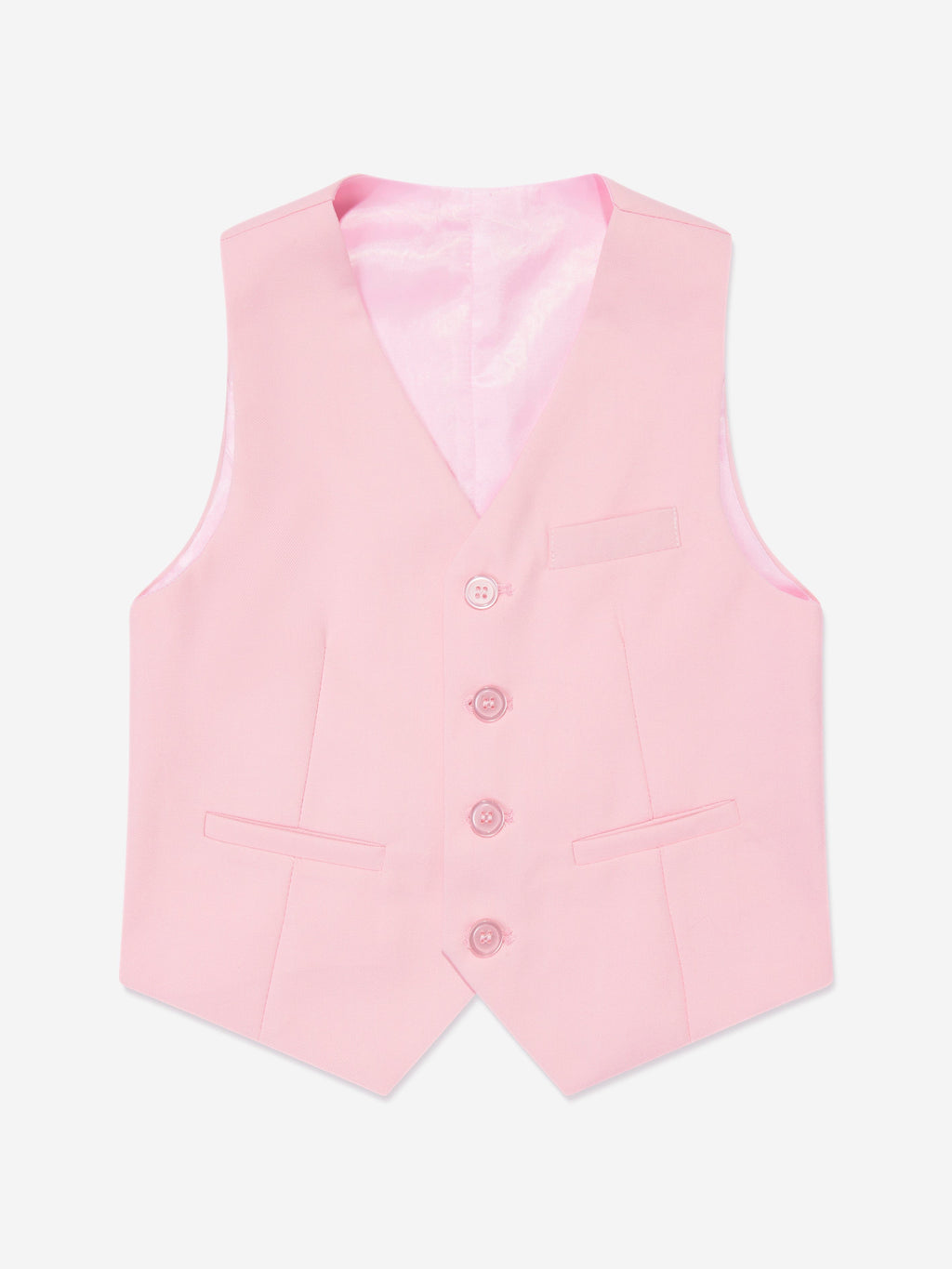 SUITLAB London Boys 7-Piece Suit Set in Pink – Jacket & Trousers