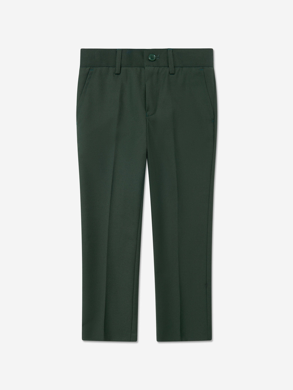 SUITLAB London Boys 7-Piece Hunter Green Suit Set with Suit Bag