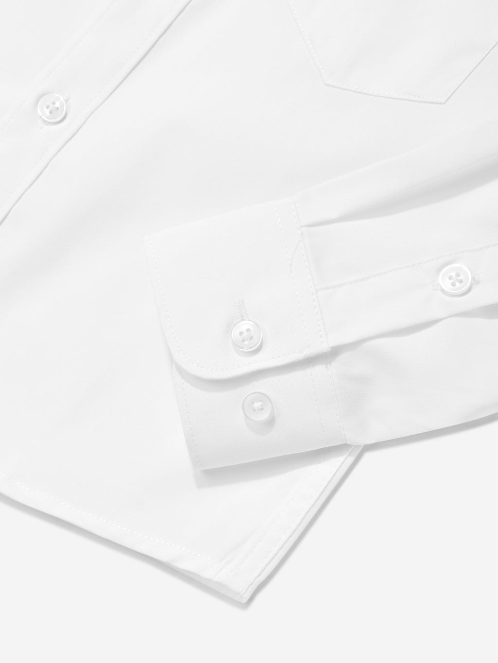 SUITLAB Boys White Cotton Poplin Long Sleeve Shirt | Childsplay Clothing