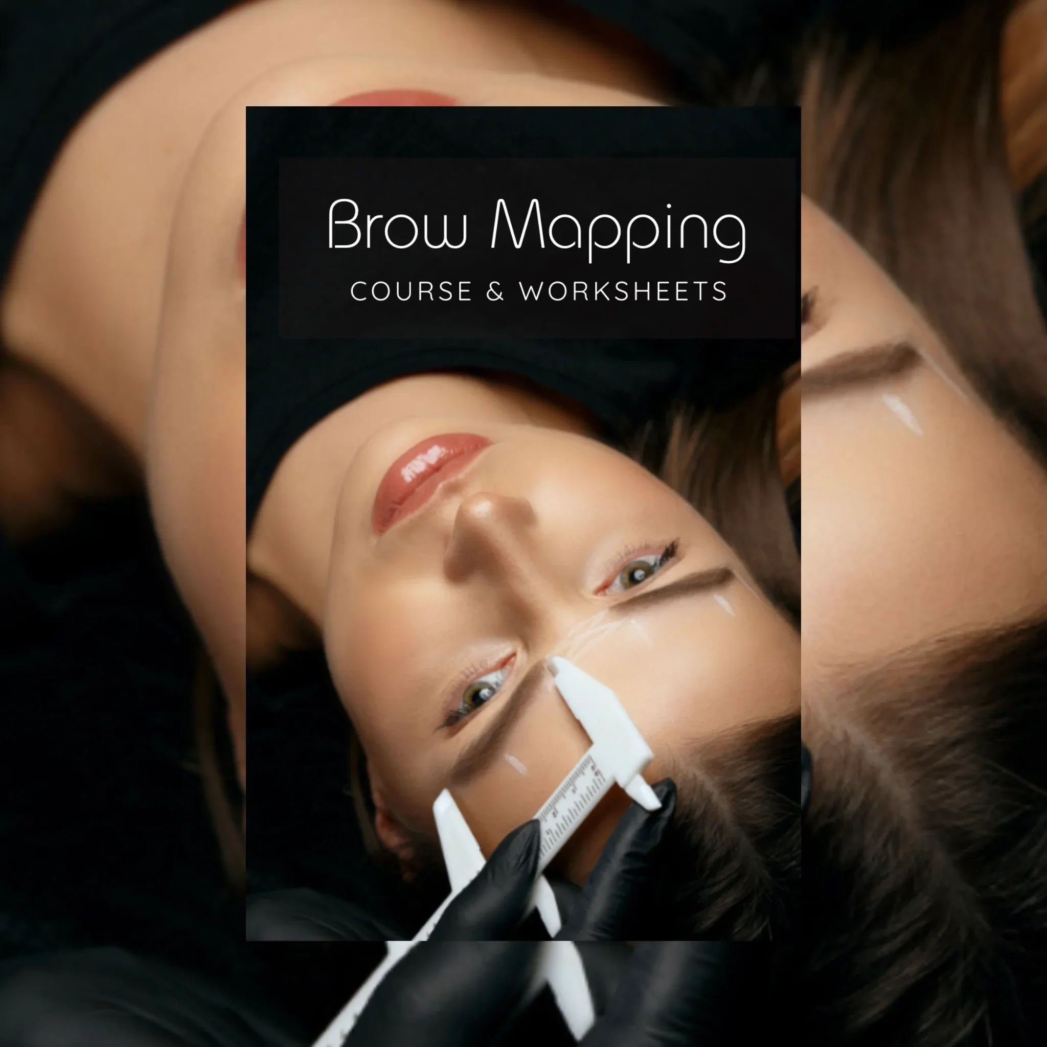 The London Brow Company Eyebrow Mapping Training Manual | Canva Template