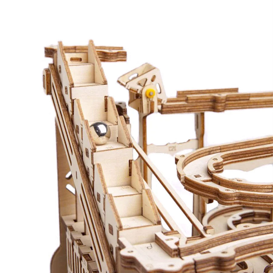 Snaps Marble Run 3D Wooden Puzzle – Mechanical STEM Building Kit