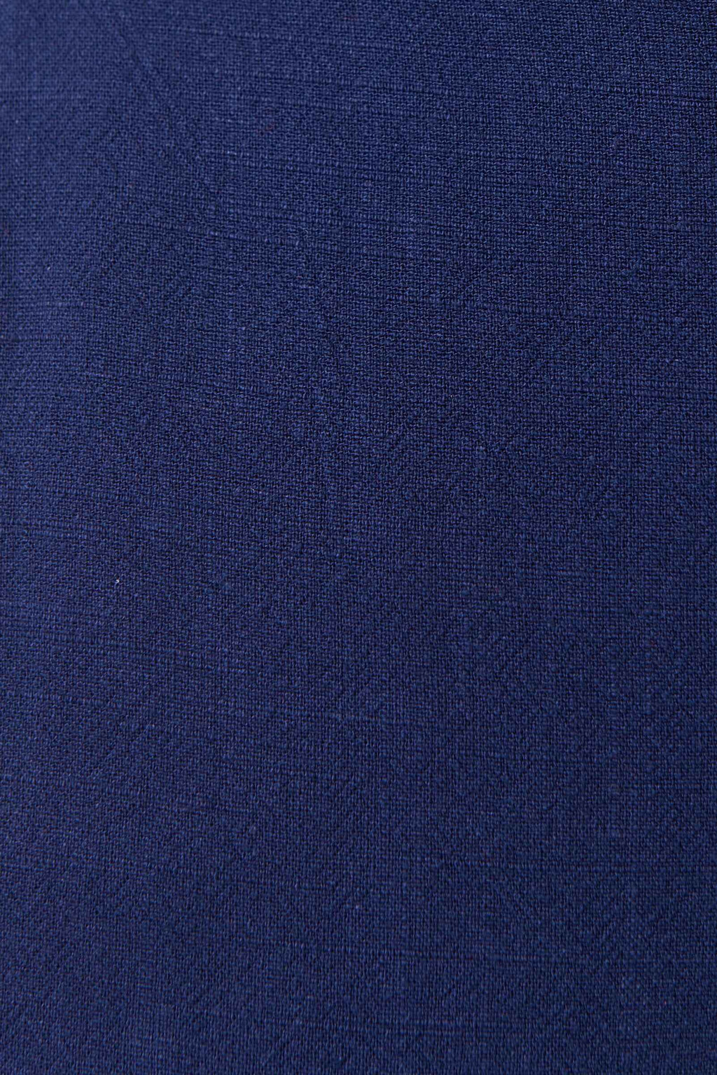Clover Linen Mix Midi Sundress Navy