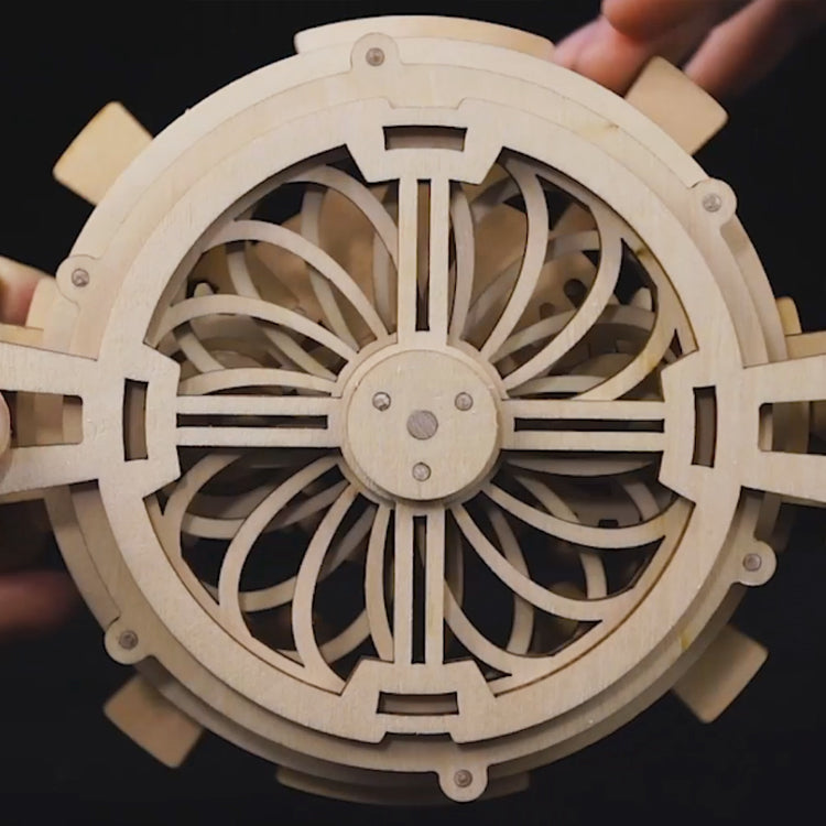 Snaps Perpetual Calendar – DIY 3D Wooden Puzzle Mechanical Desk Decor