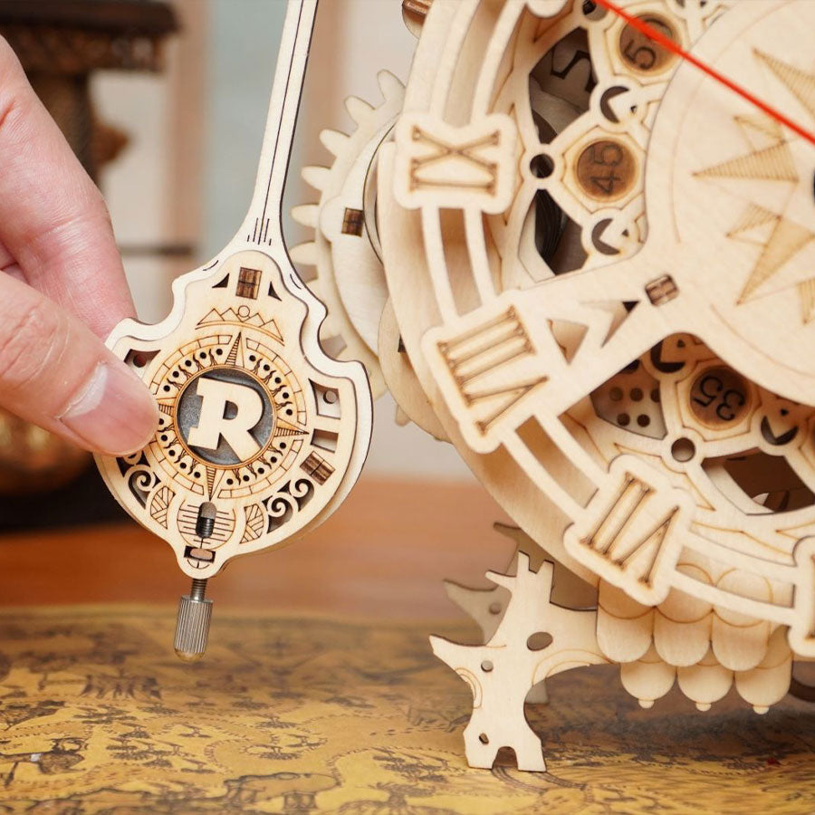 Snaps Owl 3D Wooden Puzzle Clock – Mechanical Gear DIY Model Kit