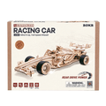 Snaps ROKR F1 Racing Car LK505 – 3D Wooden Puzzle Model Kit for Adults