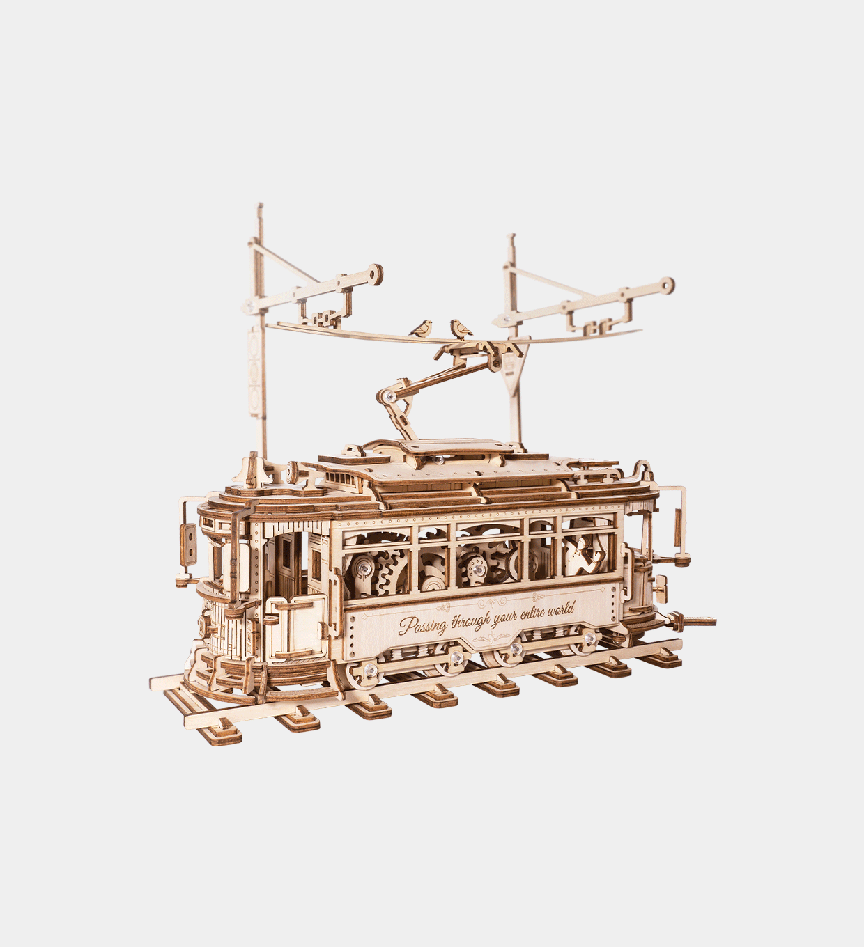 Snaps City Tram 28 Lisbon Model Kit – 3D Wooden Mechanical Puzzle