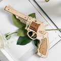 Snaps Corsac M60 Wooden Model Kit – DIY Rubber Band Gun Puzzle