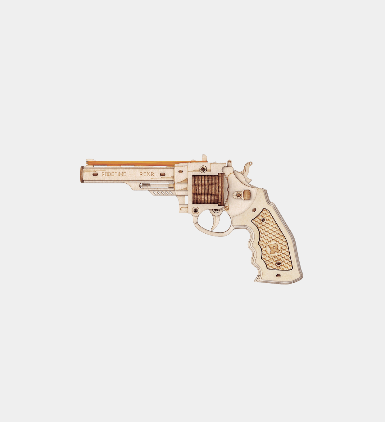 Snaps Corsac M60 Wooden Model Kit – DIY Rubber Band Gun Puzzle