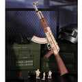 Snaps AK-47 Wooden Model Kit – 3D Assembly Rubber Band Gun (315 Pcs)
