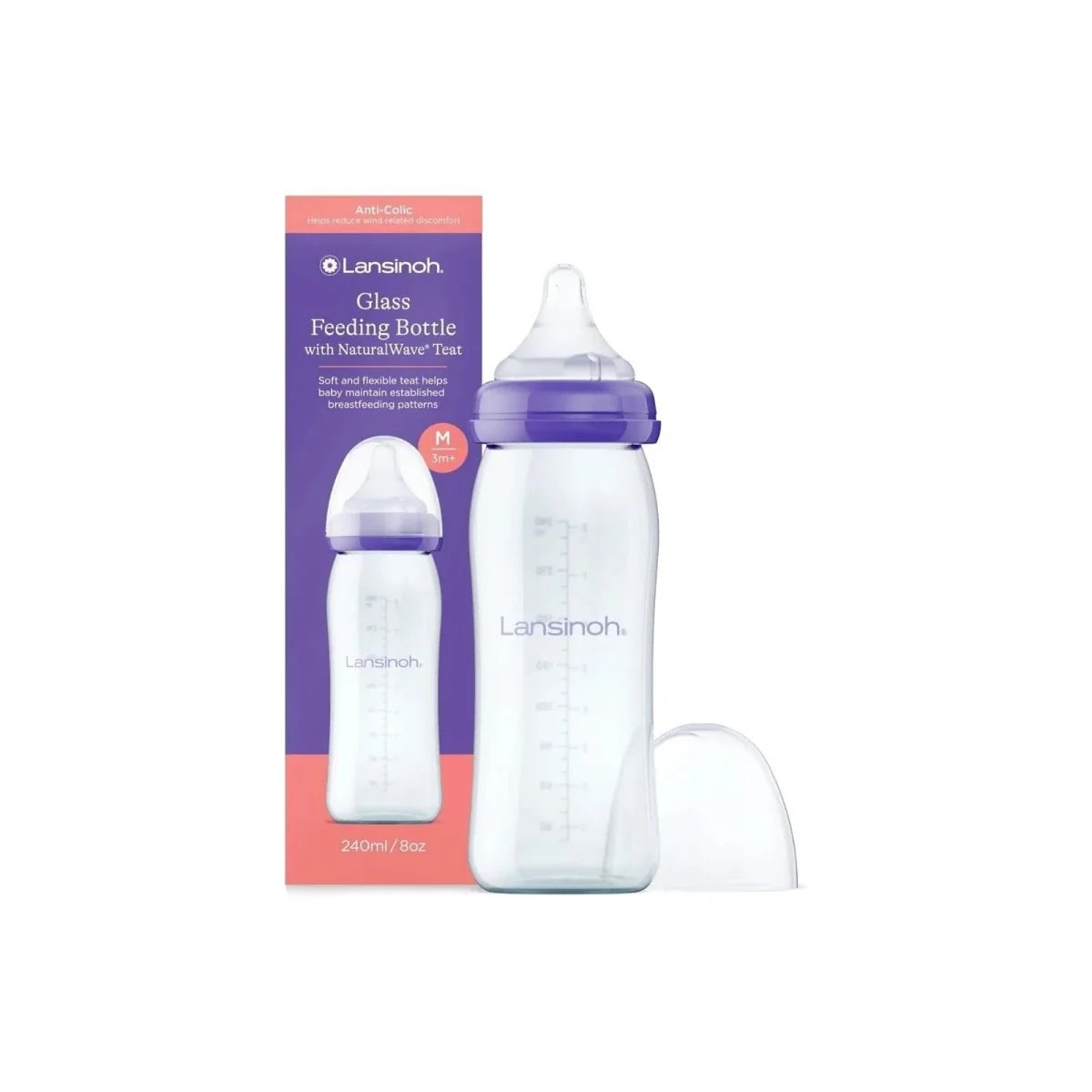 Lansinoh Glass Bottle 240ml