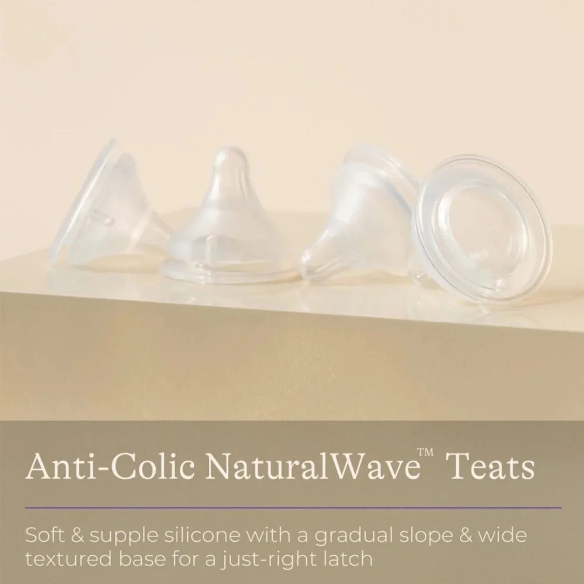 Lansinoh NaturalWave Extra Slow Flow Teats Pack of 2