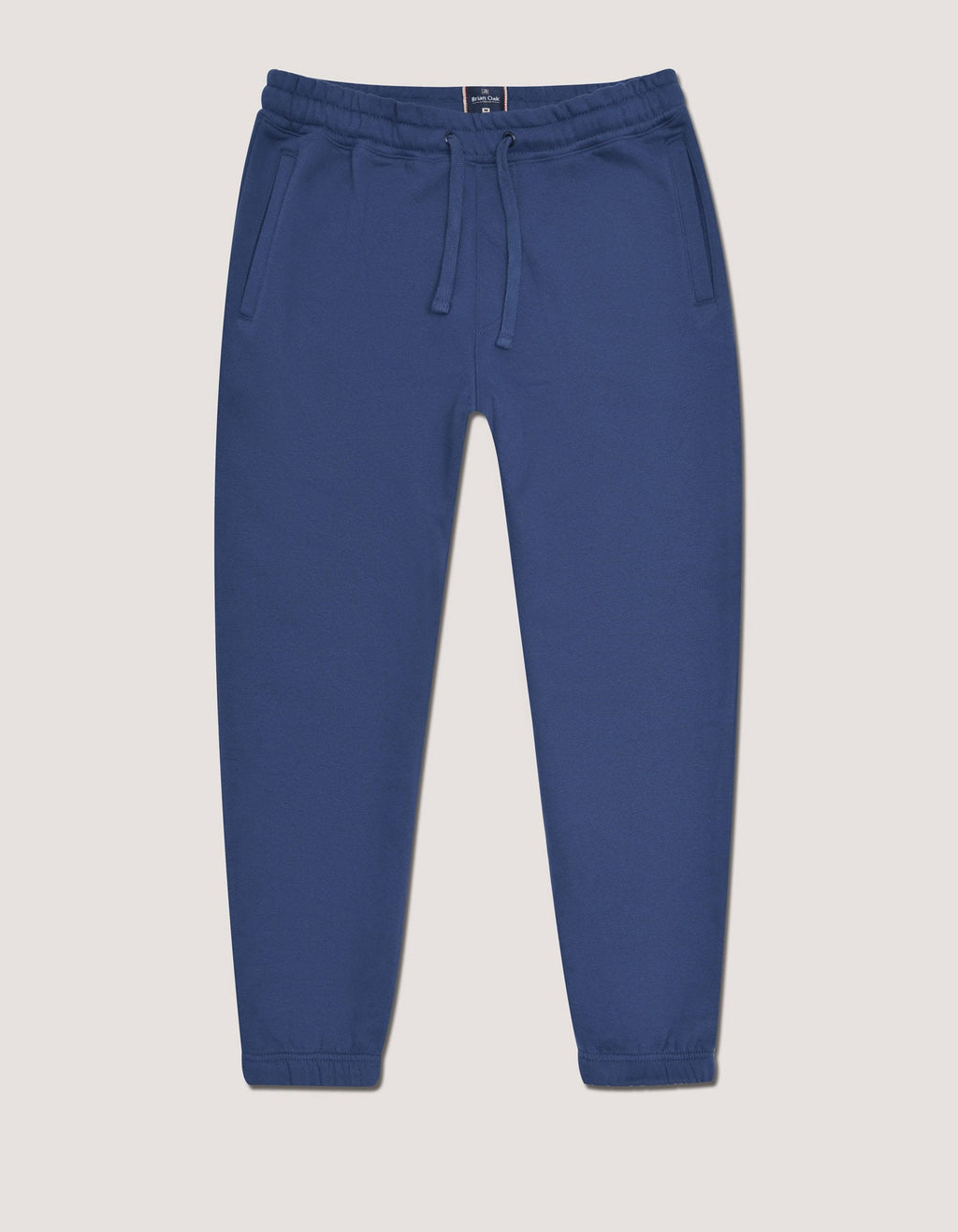Mid Blue Plain Joggers