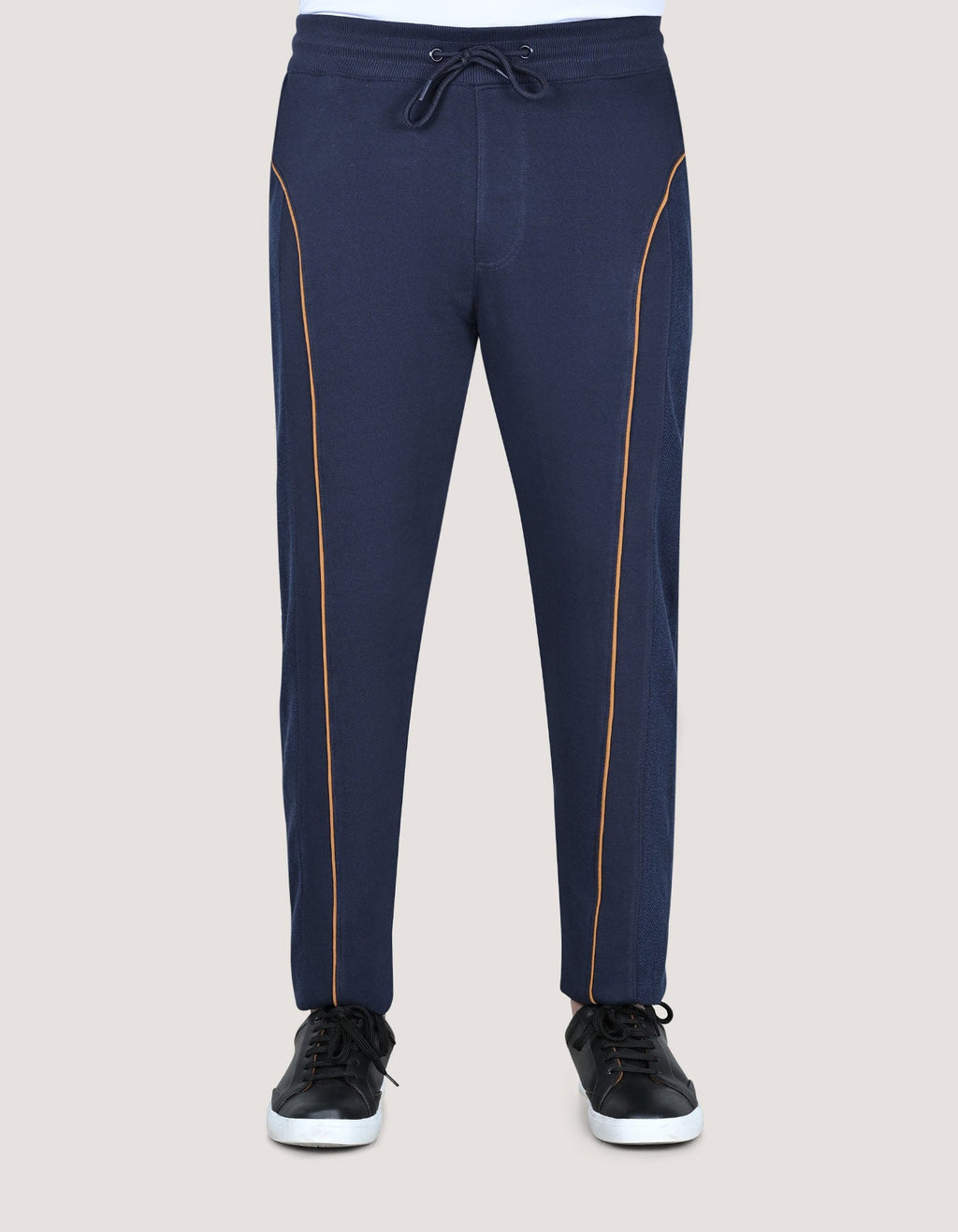 Navy Plain Terry Sweatpants