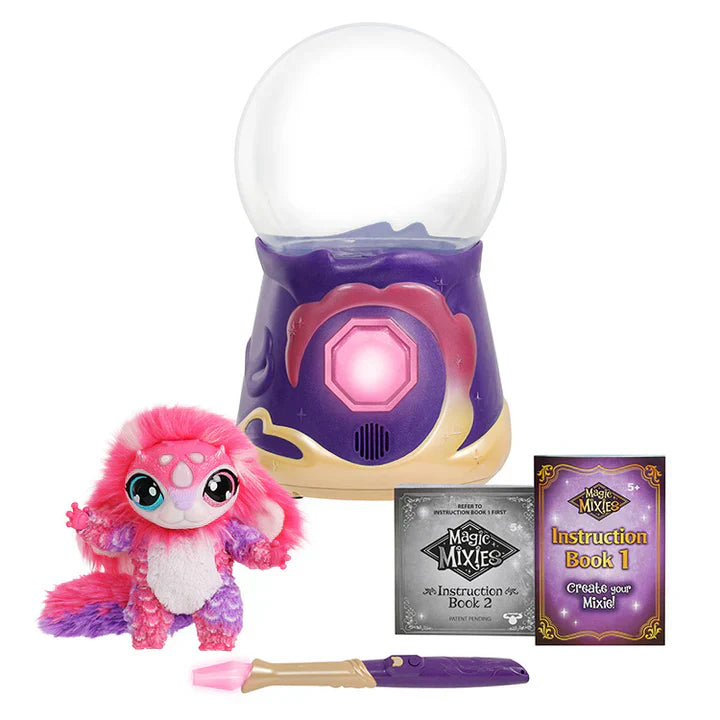 Magic Mixies Series 2 Magical Crystal Ball – Interactive Pink Plush Toy