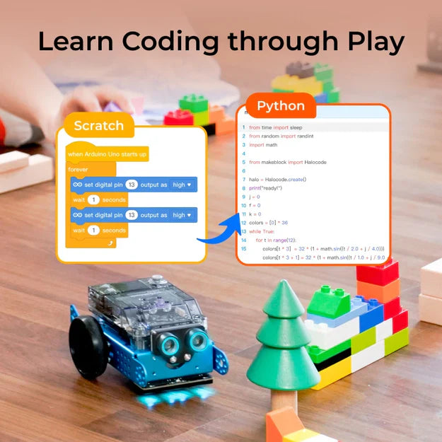 Makeblock mBot2: STEM Education Coding Robot Kit for AI Learning + FREE Online course