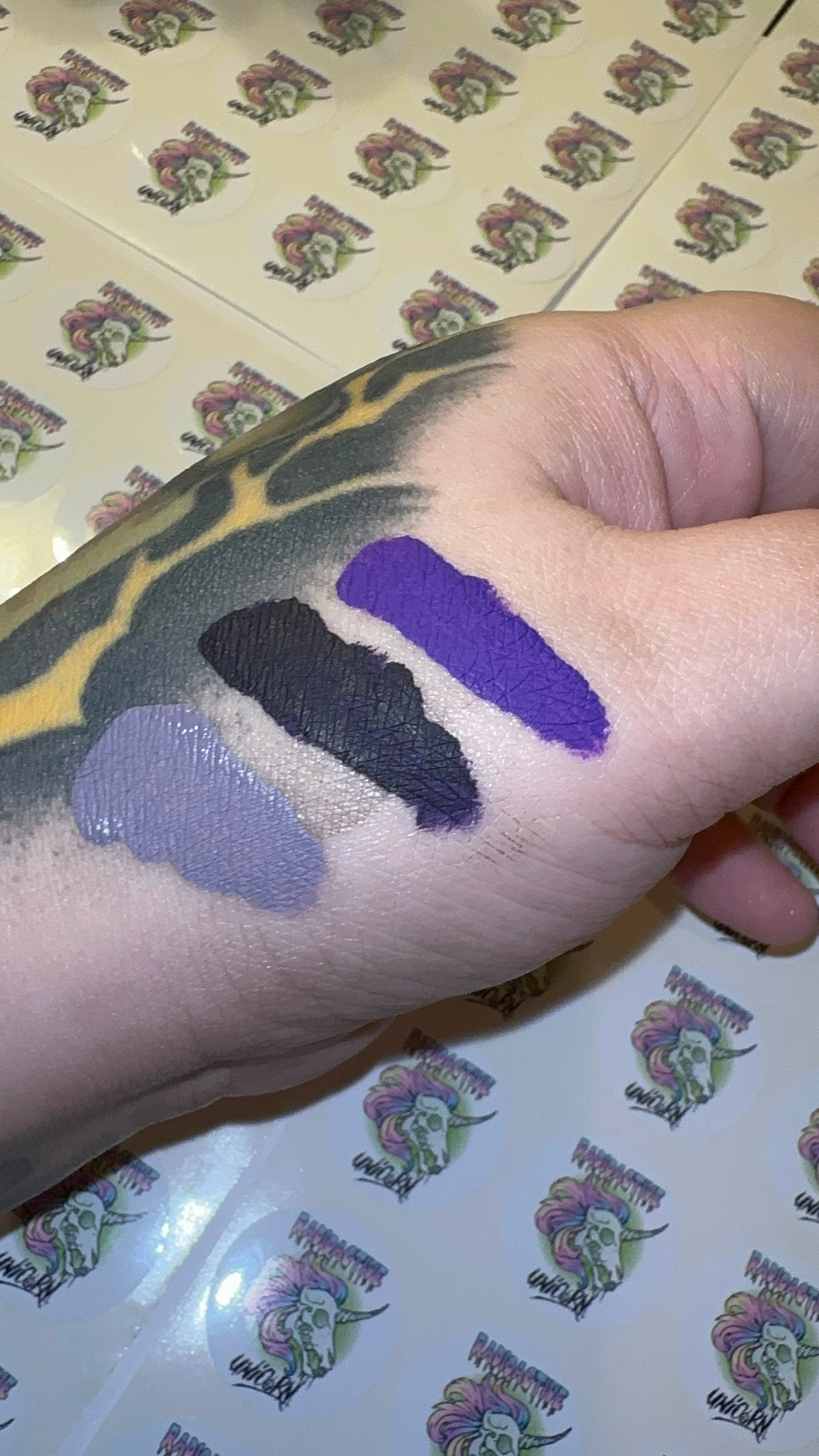 Radioactive Unicorn Purple People Eater Liquid Lipstick - Vegan 8ml