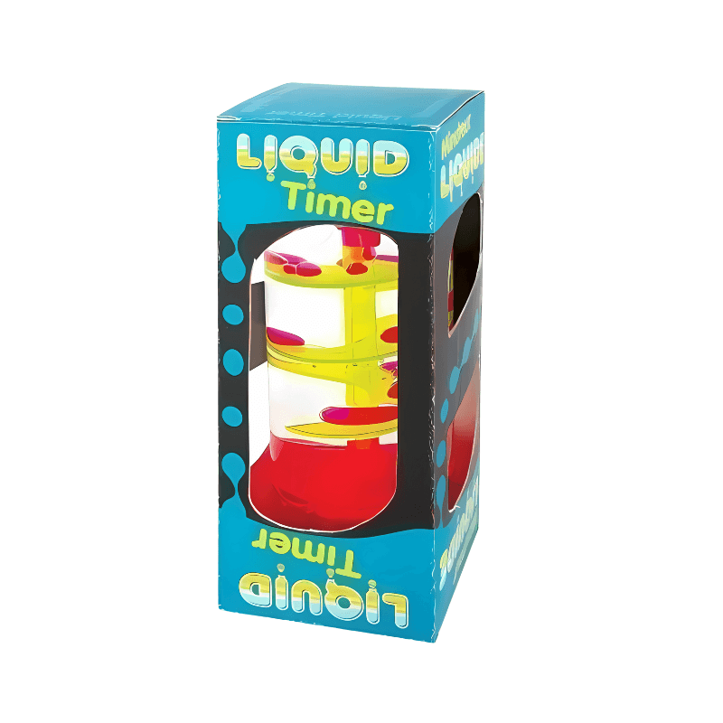 PoundFun Liquid Timer Sensory Toy – Soothing Stress Relief Desk Decor