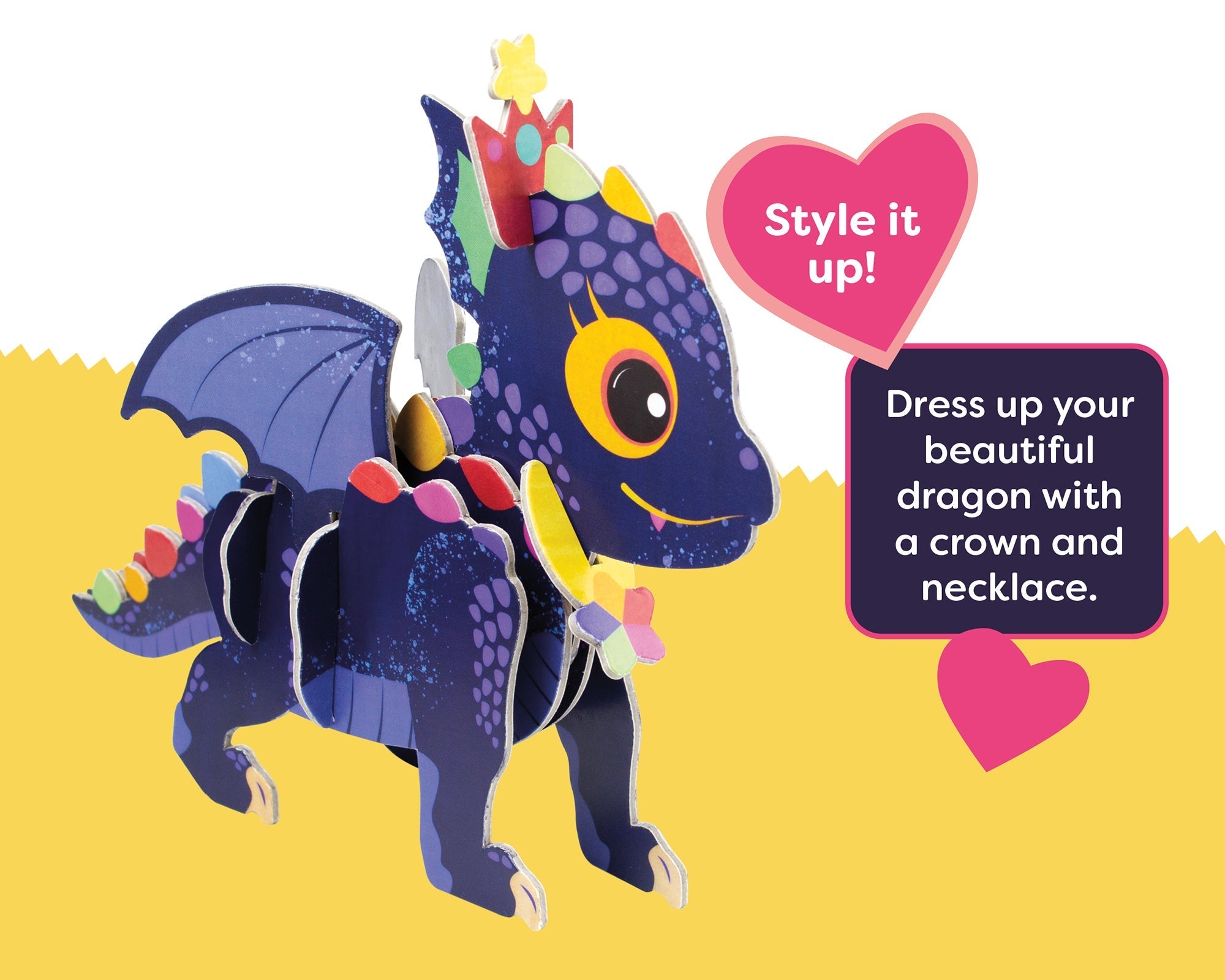 Build Your Own Dragon Cardboard Construction Kit – Eco-Friendly STEM Toy