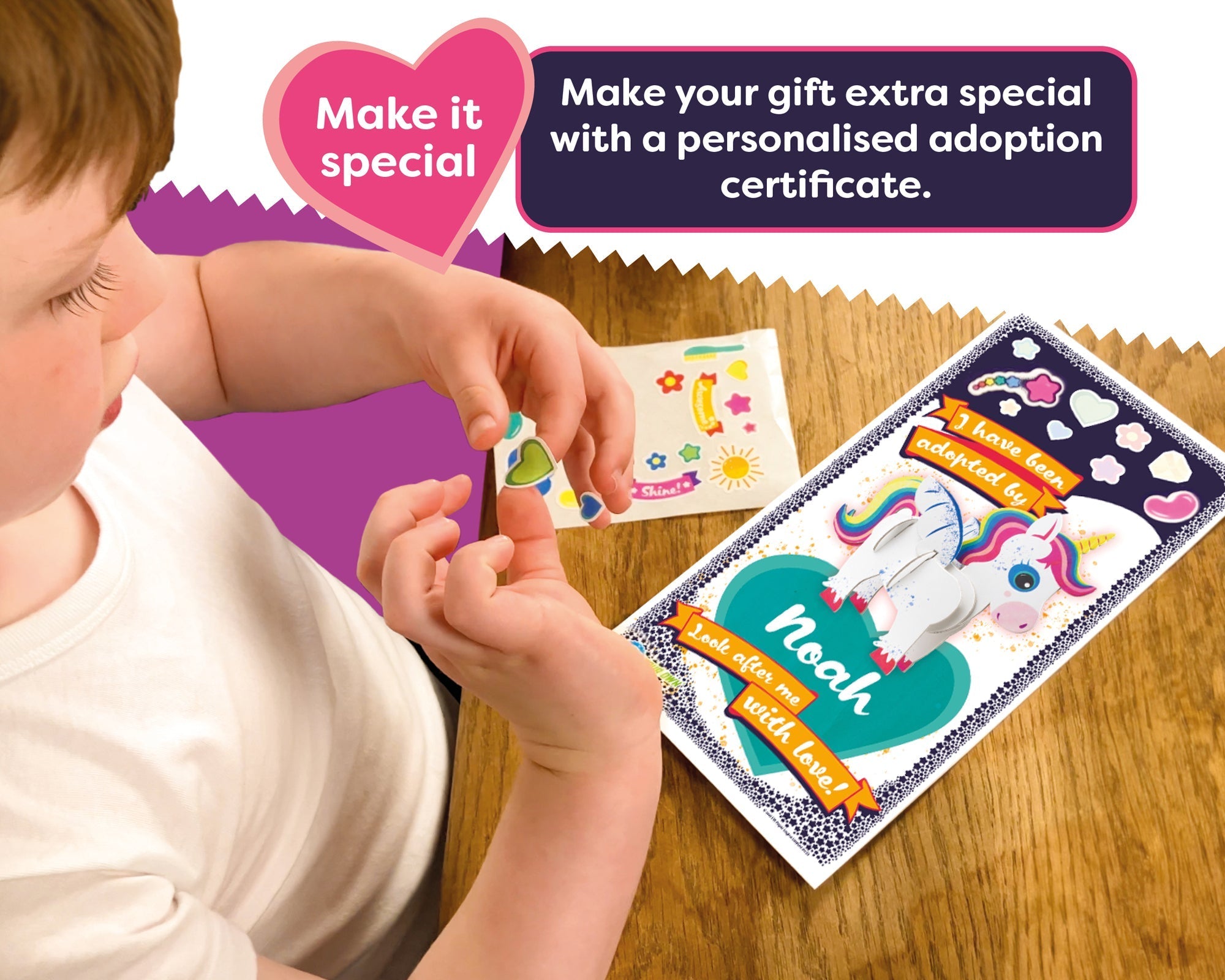 Build Your Own Unicorn Cardboard STEM Kit – Eco-Friendly Toy by Snaps