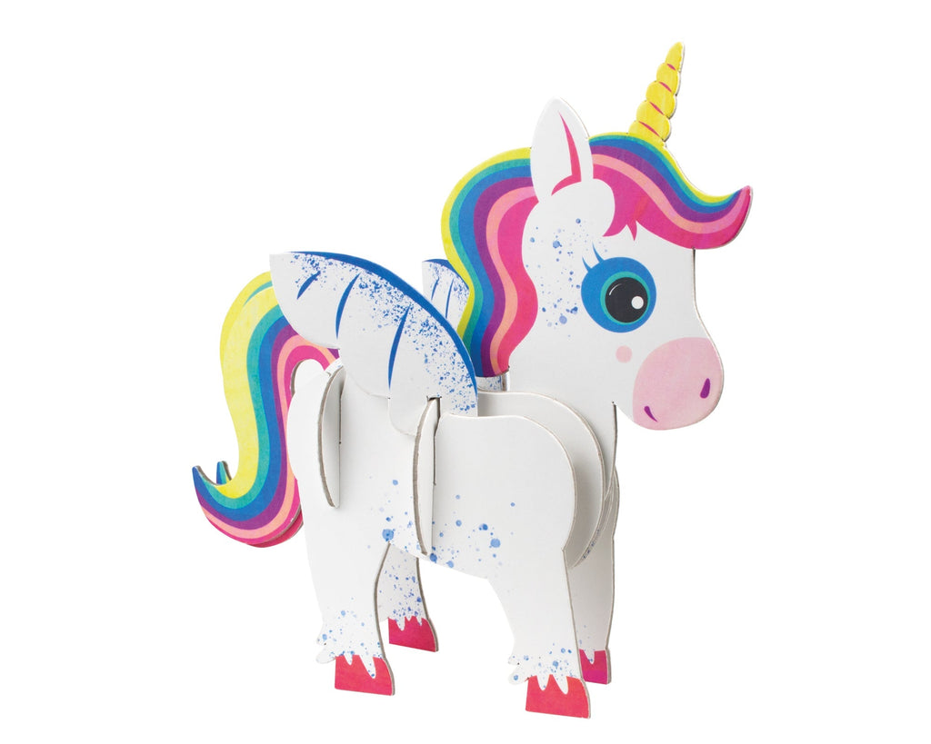 Build Your Own Unicorn Cardboard STEM Kit – Eco-Friendly Toy by Snaps