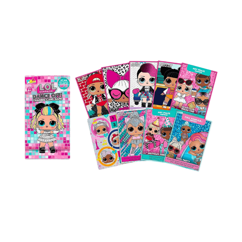 LOL Surprise Dance Off Trading Cards – Collectible Kids Toy Packs