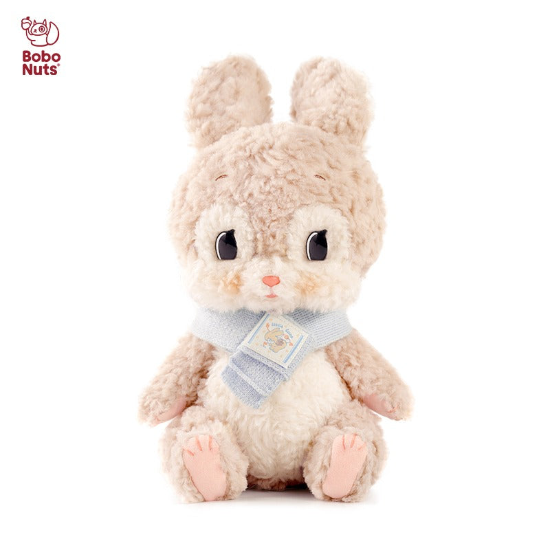 LuLuFun Studio Little Luna Handmade Boucle Bunny Plush Toy – Soft White