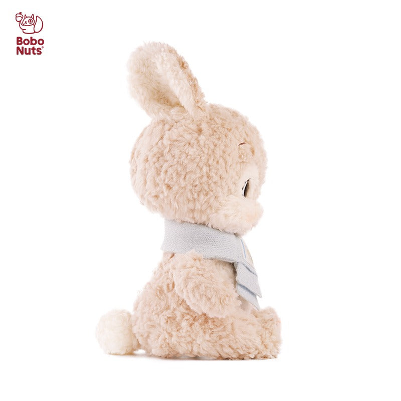 LuLuFun Studio Little Luna Handmade Boucle Bunny Plush Toy – Soft White