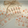 LuLuFun Studio Gingerbread Nail Deco Stickers – DIY Holiday Nail Art Decals