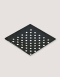 Black & White Dotted Silk Pocket Square
