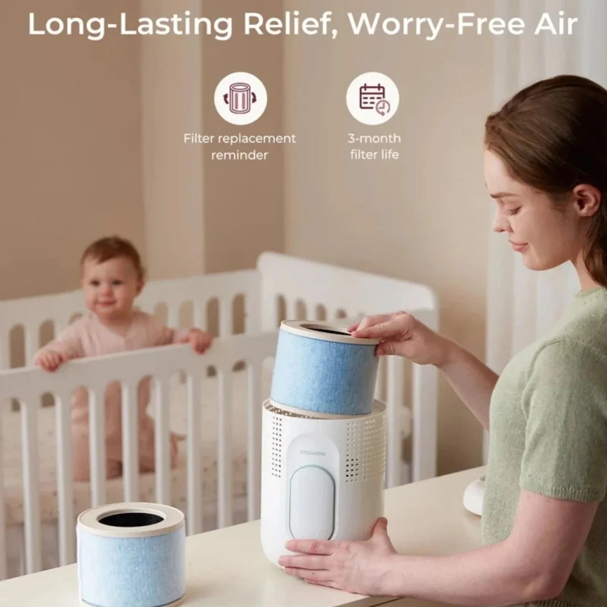 Momcozy CozyBreath Baby Air Purifier - image 9