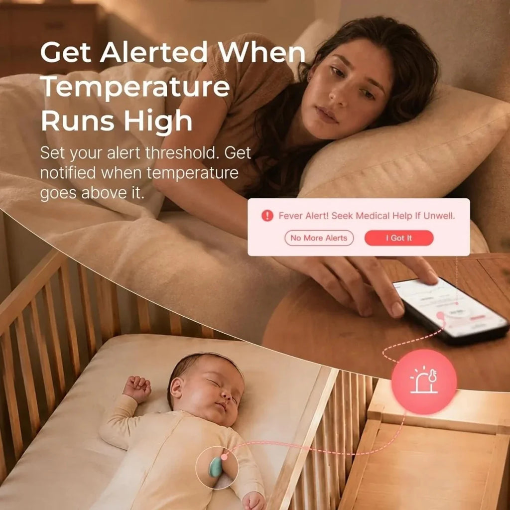 Momcozy T31 Wearable Smart Baby Digital Thermometer - image 5