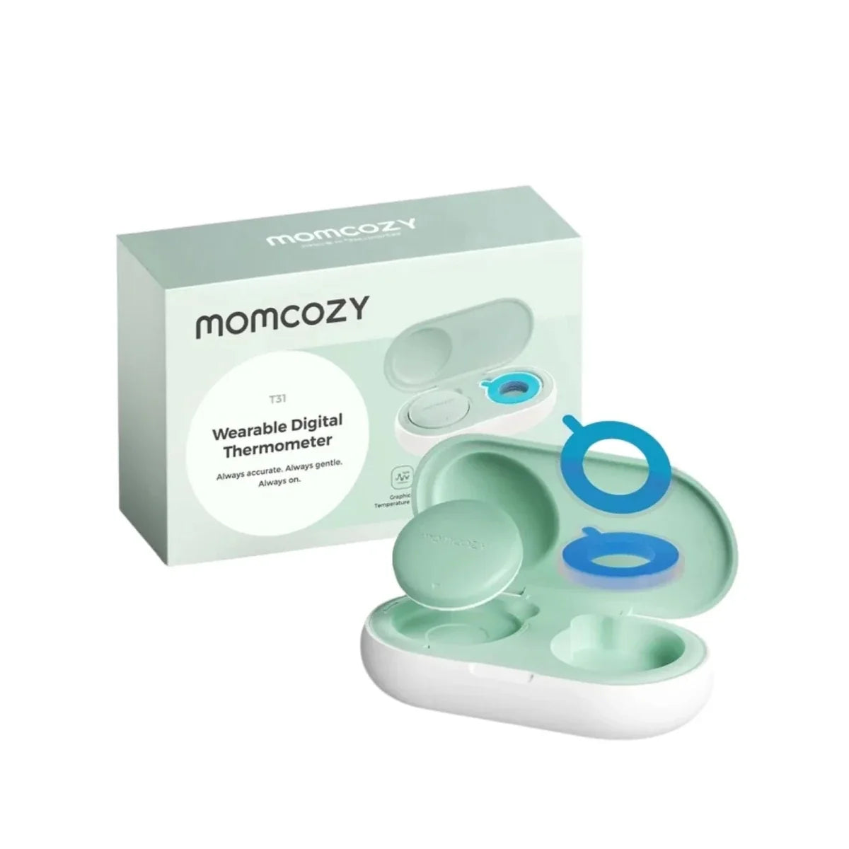 Momcozy T31 Wearable Smart Baby Digital Thermometer - image 19