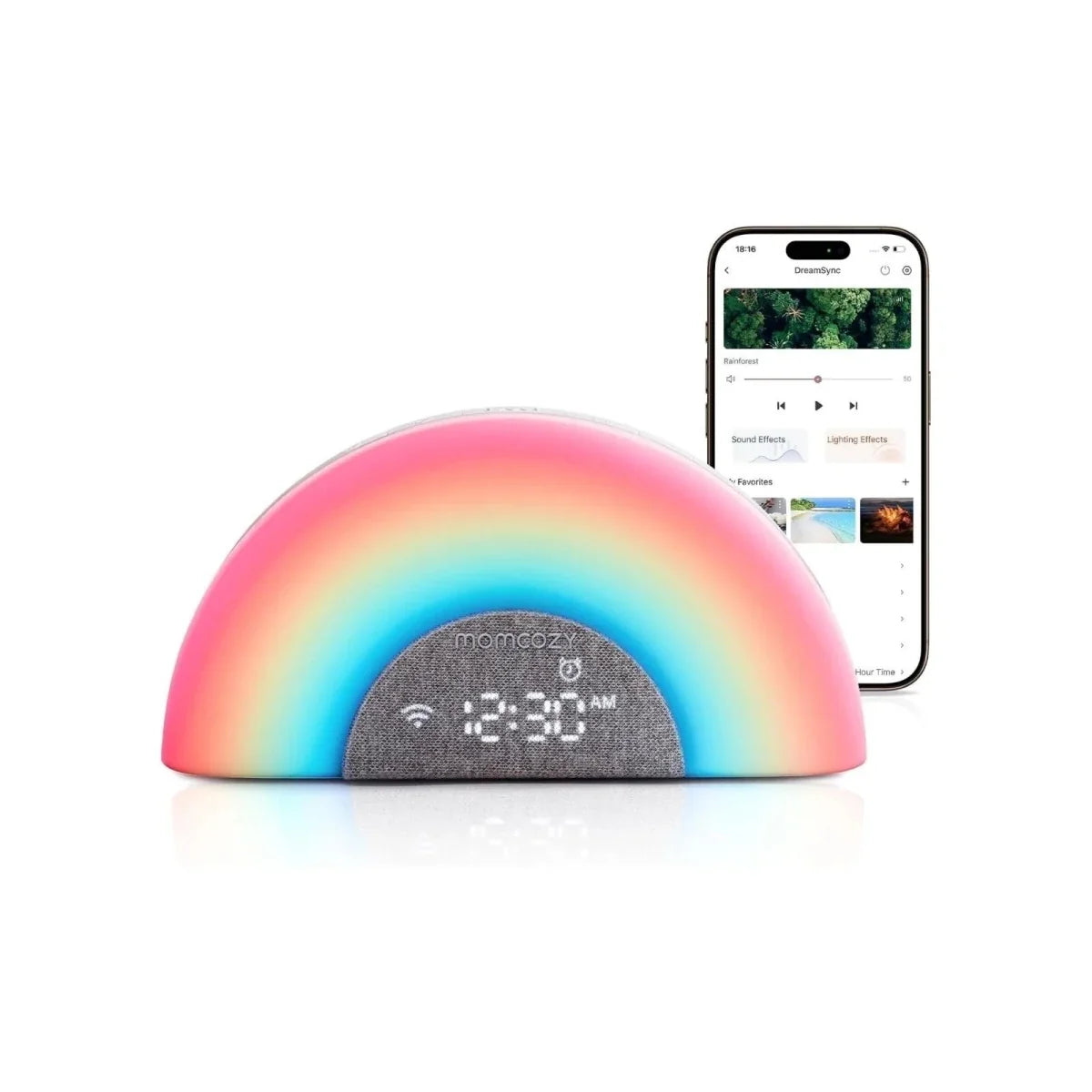 Momcozy Rainbow White Noise Machine - image 4