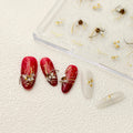 LuLuFun Studio Gold Firework Nail Deco Stickers - Ultra-Thin Nail Art