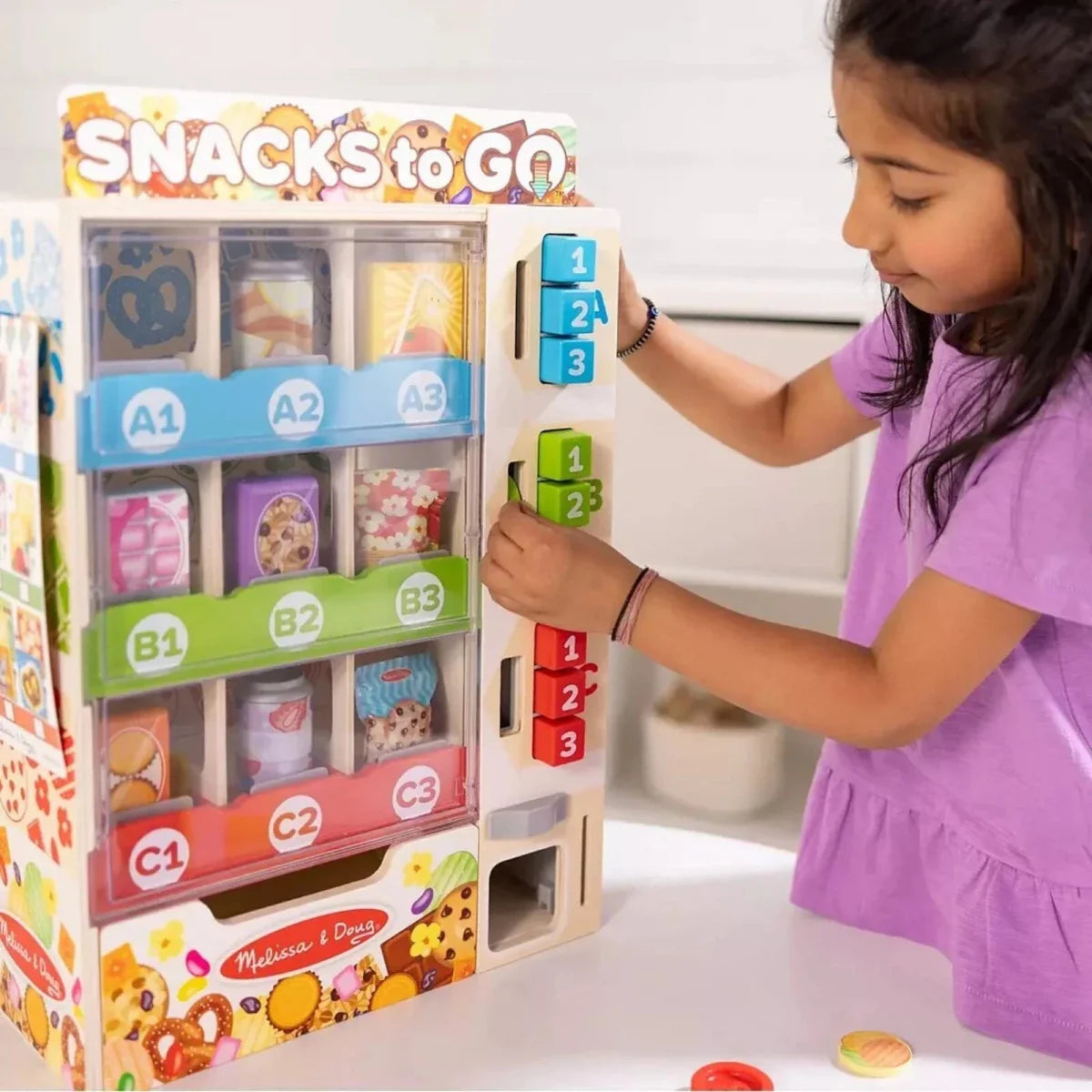 Melissa & Doug Vending Machine Play Set