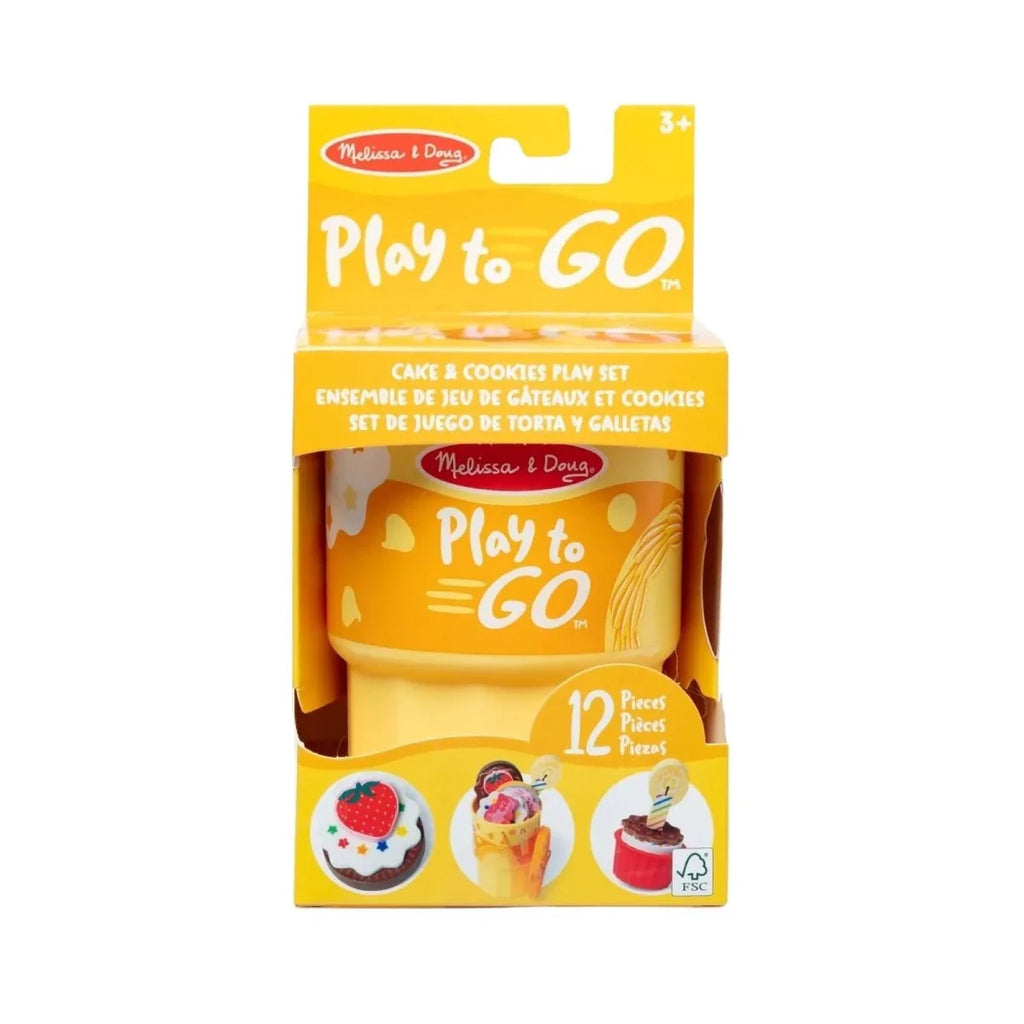 Melissa & Doug Play to Go Cake & Cookies Play Set