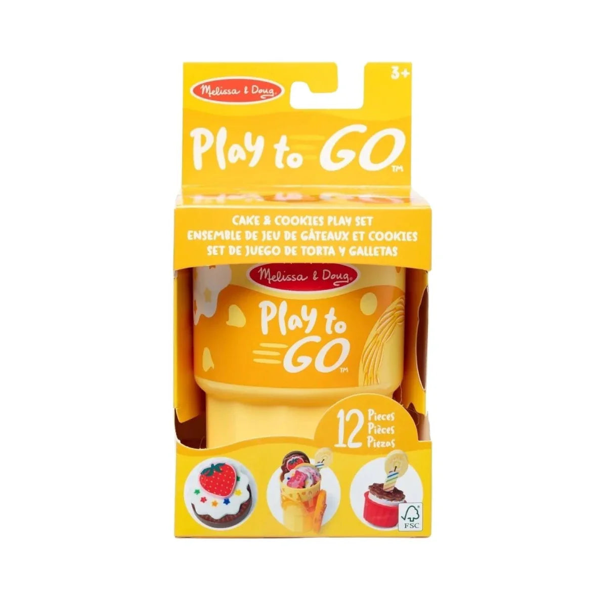 Melissa & Doug Play to Go Cake & Cookies Play Set