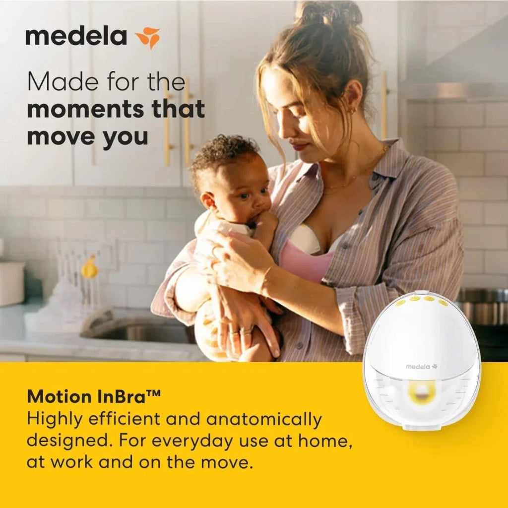 Medela Motion InBra Double Electric Wearable Breast Pump