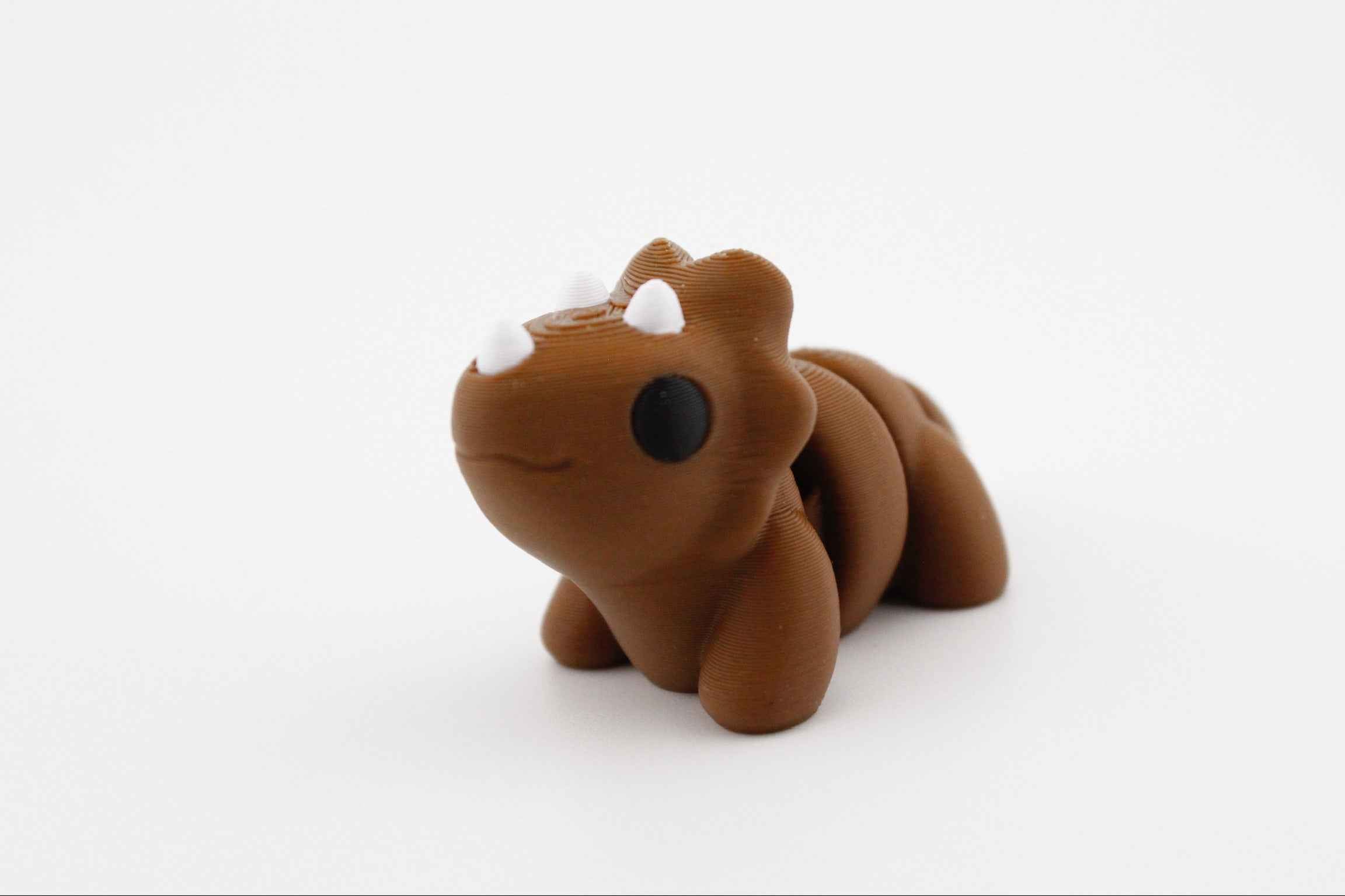 Triceratops Fidget - Charging through boredom.